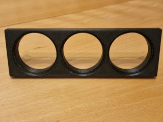Soporte 3 relojes 52mm VW Golf MK2 (1984–1992)