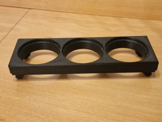 Soporte 3 relojes 52mm VW Golf MK2 (1984–1992)