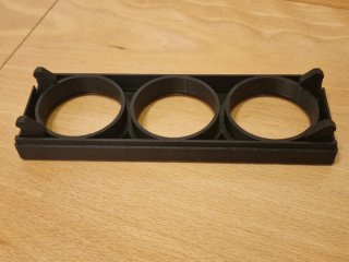 Soporte 3 relojes 52mm VW Golf MK2 (1984–1992)