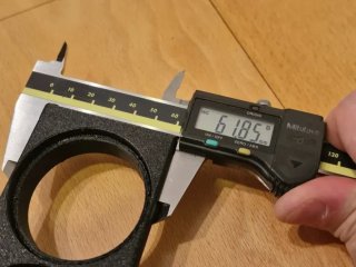 Soporte 3 relojes 52mm VW Golf MK2 (1984–1992)