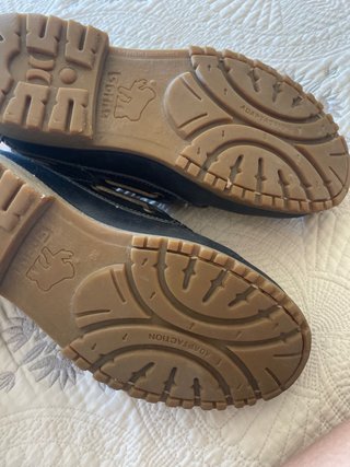 Nauticos Gorila velcro azul marino talla 38.poco u