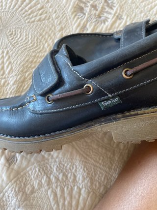 Nauticos Gorila velcro azul marino talla 38.poco u