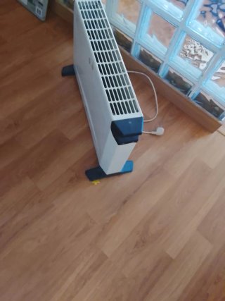 Radiador eléctrico blanco