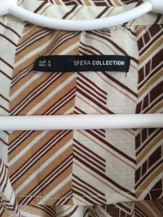 Blusa Sfera Collection estampada - Talla S