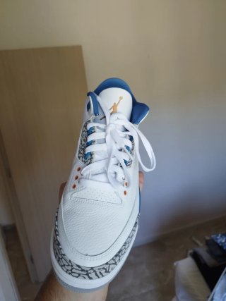 Zapatillas Jordan Air 3 Azul Blanco