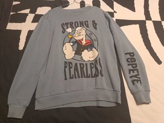 Sudadera Popeye Strong & Fearless