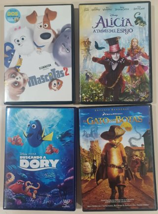 Pack 13 Películas Infantiles DVD Disney Pixar