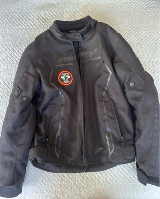 Chaqueta Moto Mujer Seventy Degrees Negra