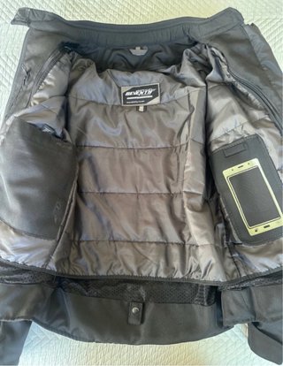 Chaqueta Moto Mujer Seventy Degrees Negra