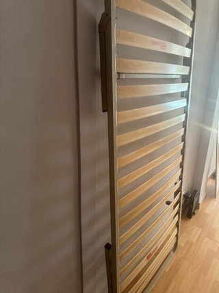 Somier metálico con lamas de madera 200x90