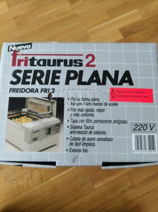 Freidora Fritaurus 2 Serie Plana