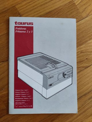 Freidora Fritaurus 2 Serie Plana