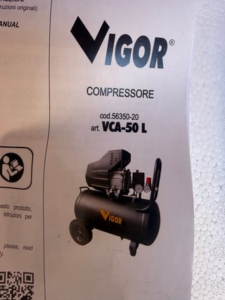 Compresor Vigor 50L