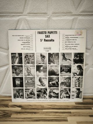 Vinilo Fausto Papetti 5ª Raccolta
