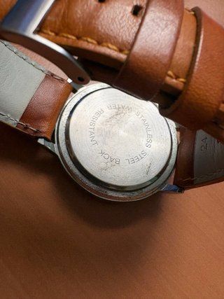 Reloj Ricardo Cuarzo Marrón y Plateado