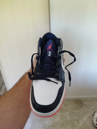 Zapatillas Jordan Azul y Blanco