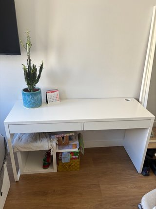 Escritorio Blanco Ikea Micke