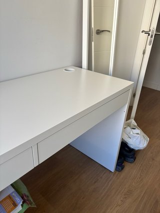 Escritorio Blanco Ikea Micke
