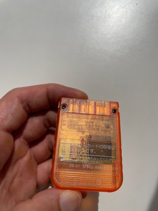 Sony Playstation 1 Ps1 Memory Card Originale Candy