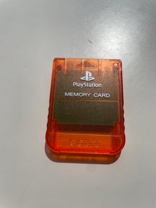 Sony Playstation 1 Ps1 Memory Card Originale Candy