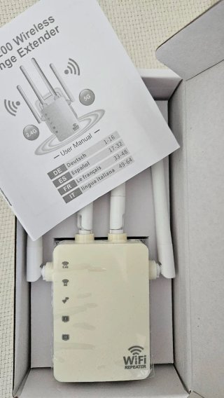 Repetidor WiFi Dual Band WiFi Repeater