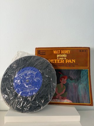 Vinilo Disney Peter Pan – Libro + Disco 33 RPM