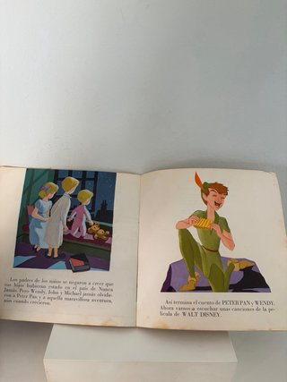 Vinilo Disney Peter Pan – Libro + Disco 33 RPM
