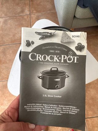 Olla Lenta Crock-Pot Roja