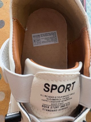 Zapatos deportivos blancos T40-41