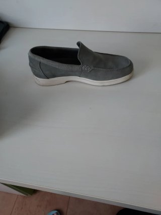 Mocasines Hombre Grises