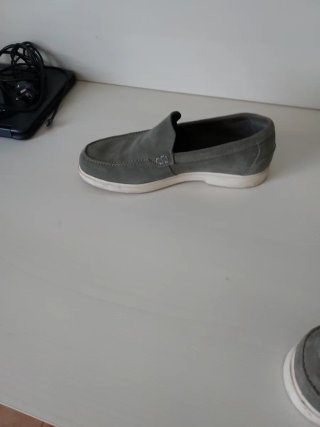 Mocasines Hombre Grises