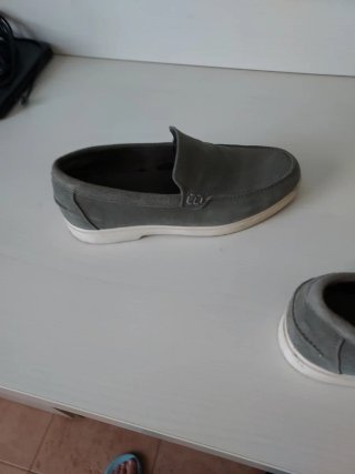 Mocasines Hombre Grises