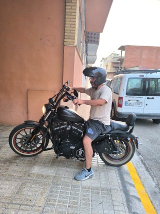 Harley Davidson Iron XL Negra