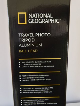 Tripode fotografia National Geographic nuevo