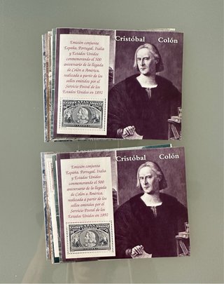 Sellos Conmemorativos Viajes de Colón