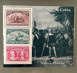 Sellos Conmemorativos Viajes de Colón