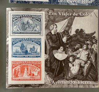 Sellos Conmemorativos Viajes de Colón