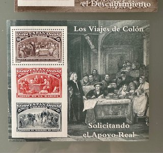 Sellos Conmemorativos Viajes de Colón
