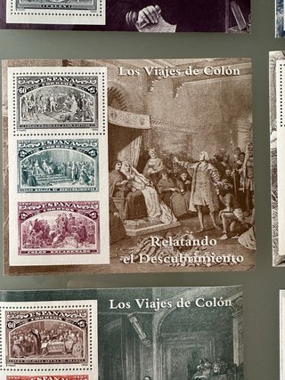 Sellos Conmemorativos Viajes de Colón