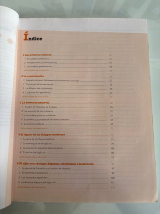 Historia de España. 2º bachillerato.