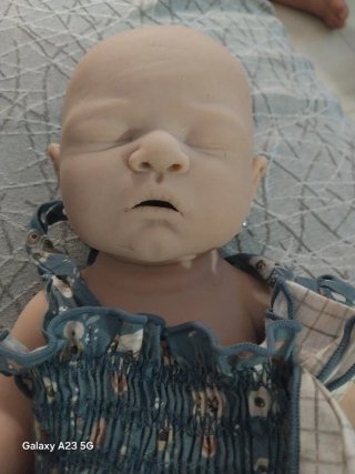 Muñeca de silicona entera