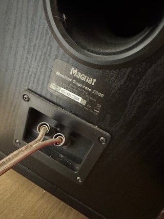 Magnat Supreme 2000 Altavoces Torre Negro