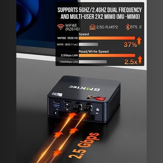 Mini PC Nuevo GMKtec M6 Ryzen 5 6600H