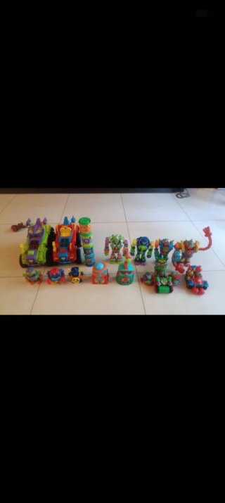 Lote Juguetes Superzings