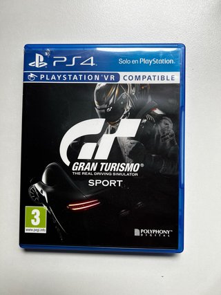 Gran Turismo Sport PS4 VR Compatible