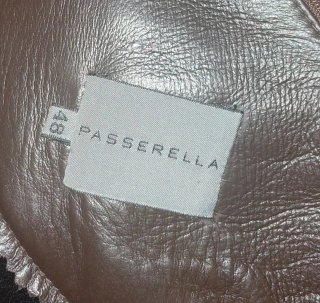 Passerella Vintage Abrigo Piel Cordero forrado