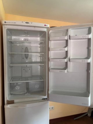Nevera LG con congelador