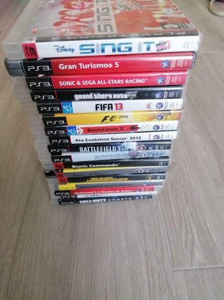 Lote 17 Jogos PS3 - Ação, Corrida, Tiro