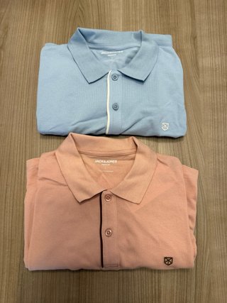 Lote 2 polos Jack&Jones chico Talla L