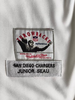Camiseta San Diego Chargers Junior Seau 55